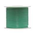 Remington Industries 18 AWG Gauge Solid Hook Up Wire, 100 ft Length, Green, 0.0403" Diameter, UL1007, 300 Volts 18UL1007SLDGRE